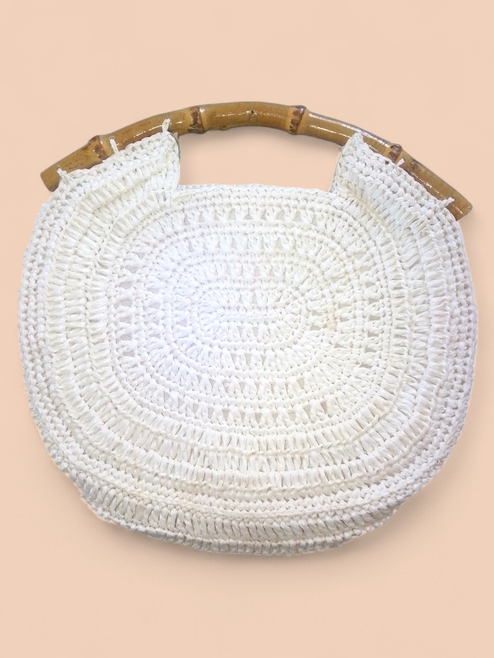 Vintage 70's Raffia Purse